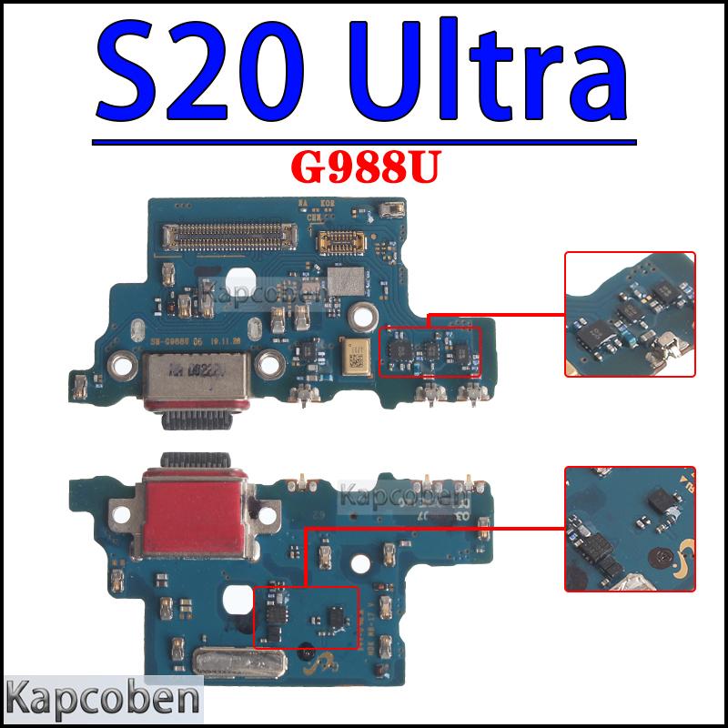 Usb Dock Charger Port for Samsung Galaxy S20 Fe S10 Lite Plus Ultra G977 G981 G986 G988 G970 G780 B N U V Charging Board Module