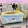 Cotton Linen Dog Pen Case With Large Capacity For Students And Office Use