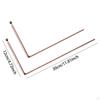 2Pcs Copper Dowsing Rods,Detection , Detect Rods Traditional Divining Portable for Searching