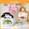 Cute Penguin Plush Toy Shoulder Bag With Soft Short Plush For Kids And Teens