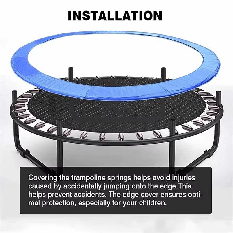 6/8Feet Trampoline Protection Mat Trampoline Safety Pad Round Spring Water-Resistant Protective Cover Home Sport Accessories