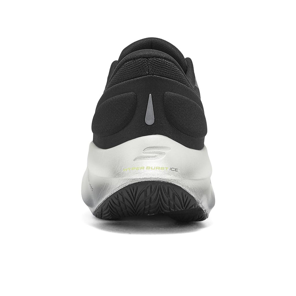 Skechers Men Lightweight Cushioning Supportive Running Shoes Men Sneaker Black White 246210-BKW