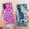 For OPPO A36 A76 A96 CPH2333 New Simple Style Phone Case For Oppo A36 A76 A96 4G Transparent TPU Soft Silicone Cases