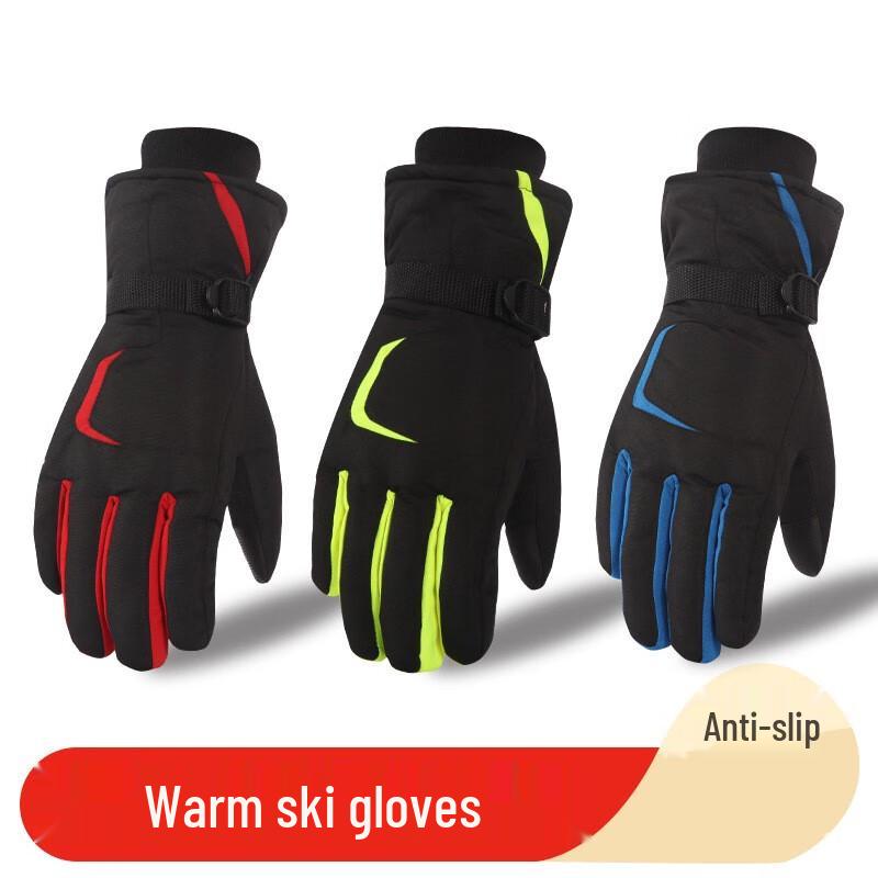 Maiceyi Men's Winter Waterproof Touchscreen Gloves