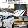 NEEWER Triple Suction Cup Carbon for Action Includes Action Camera NATO and 60cm Extension Suction Cup Mount Compatible with and Up to 5kg Mount,