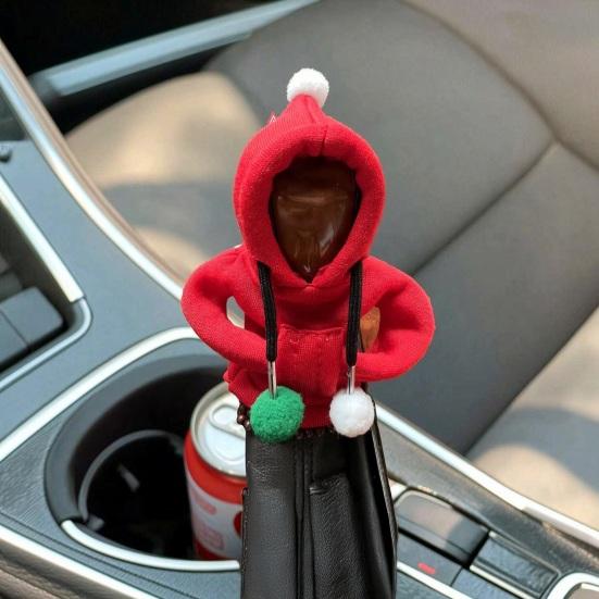Summer Heat Protection Gear Handle Shift Hoodie Cover, Funny Knob Cover for Car, Fun Car Accessories Birthday Sweatshirt Shifter Protector Manual And