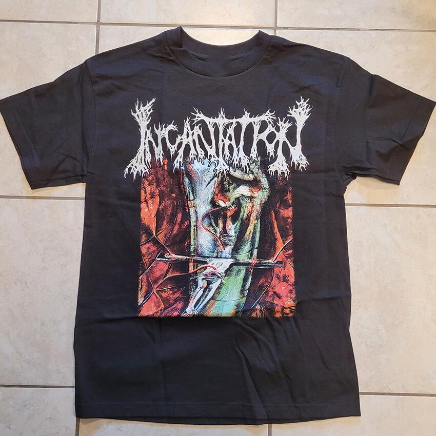 Incantation - Onward To Golgotha Krátký rukáv Bavlna Černá Všechny velikosti Tričko