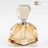 Creative Gemstone Crystal Perfume Bottle Exquisite Amber Diamond-shaped Perfume Bottle Modern Transparent Decorative Jar Gift