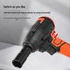 Electric Rechargeable Impact Wrench 320N for Car, Scaffolding, and Carpentry with Lithium Battery