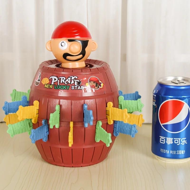 Pirate Bucket Toys Novel Trick and Release Pirate Bucket Toys Creative Children's Toys