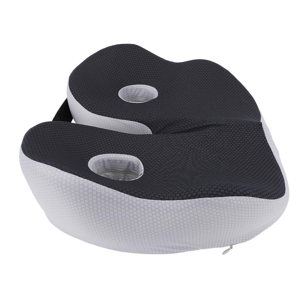 Memory Foam Seat Cushion Thick Breathable Comfortable Chair Cushion Ergonomic Seat Cushion for Travel Office Workers