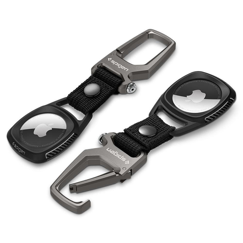 Spigen Rugged Armor Protective Case for Apple AirTag - Matte Black