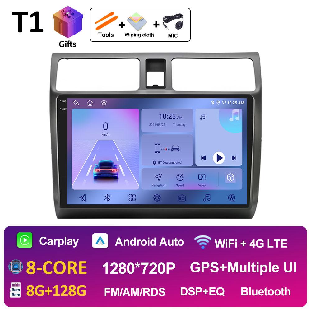 For Suzuki Swift 2003 2004 2005 2006 - 2010 Android Intelligent System Wireless Carplay DSP Stereo Autoradio Auto Tools No 2 Din