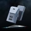 Handschuhfach USB-Hub für Tesla Model 3 Y Highland 2024 2023 2022 Digitales Display Splitter Handschuhfach Dockingstation Datenübertragung