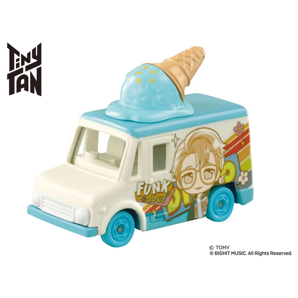 TAKARA TOMY Dream Tomica SP TinyTAN Collection Miniature Ages 3 and Meets Toy Safety ST Mark "Tomica Jimin" Car, Airplane, Toy, Up, Standards,