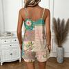 Women's Summer Casual Two Piece Set Sleeveless Square Neck Tank Top with Pockets and Matching Shorts Lightweight Comfortable Outfit