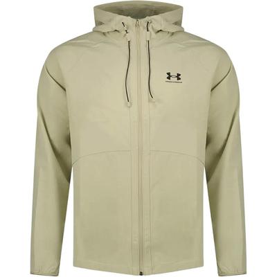 Logo Zip-Up Hooded Long Sleeve Jacket Men Jackets Teal 6003001-289