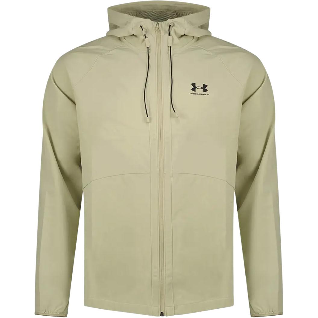 

Under Armour Logo Zip-Up Hooded Long Sleeve Jacket Men jackets Teal 6003001-289 L