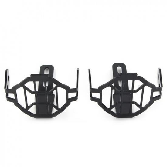 Black Headlight Guard Protector Grill Cover For BMW R1200GS R1250GS F750GS ADV