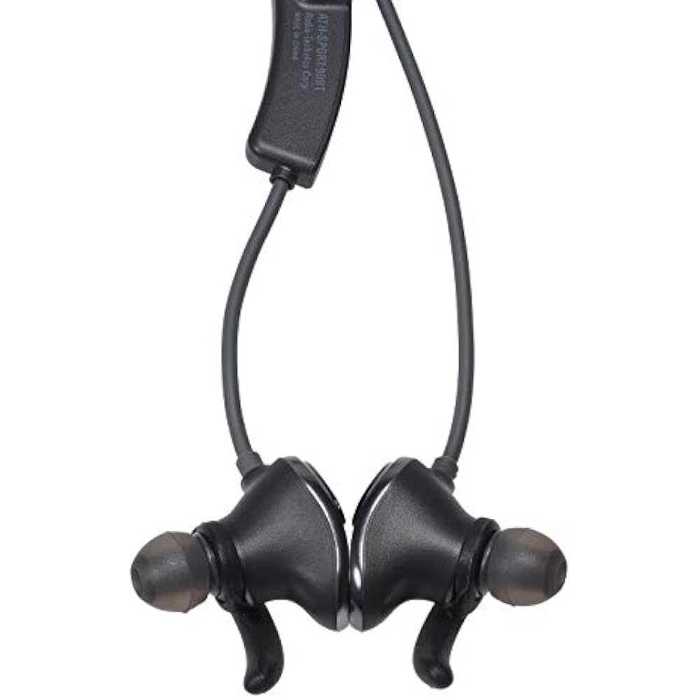 Audio-Technica SONICSPORT Wireless Earbuds—Waterproof/Sports-Ready, 4GB Built-in Memory, Bluetoot...