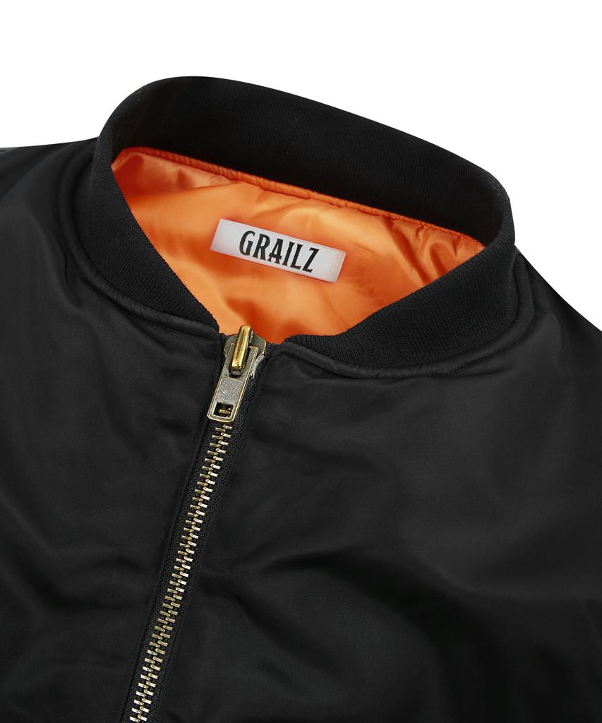 grailz Monster Bomber Jacket [Black]