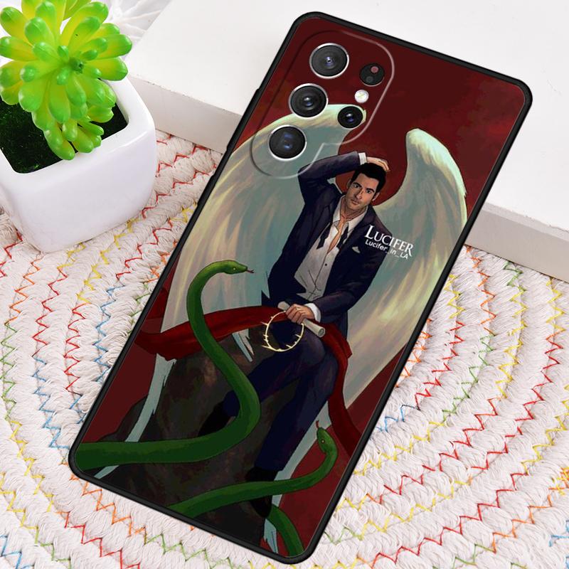 American TV Series Lucifer Phone Case for Samsung Galaxy Note 10 Pro S26 Ultra S23 S24 FE S25 S21 S22 PLUS Shockproof Cove