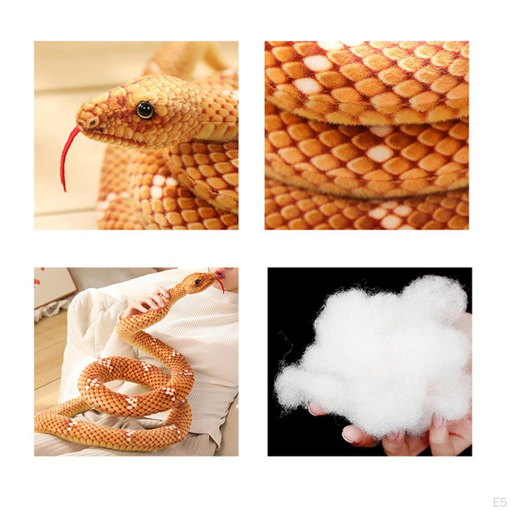Snake Stuff Doll Room Ornament Creative Giant Plush Toy Animal