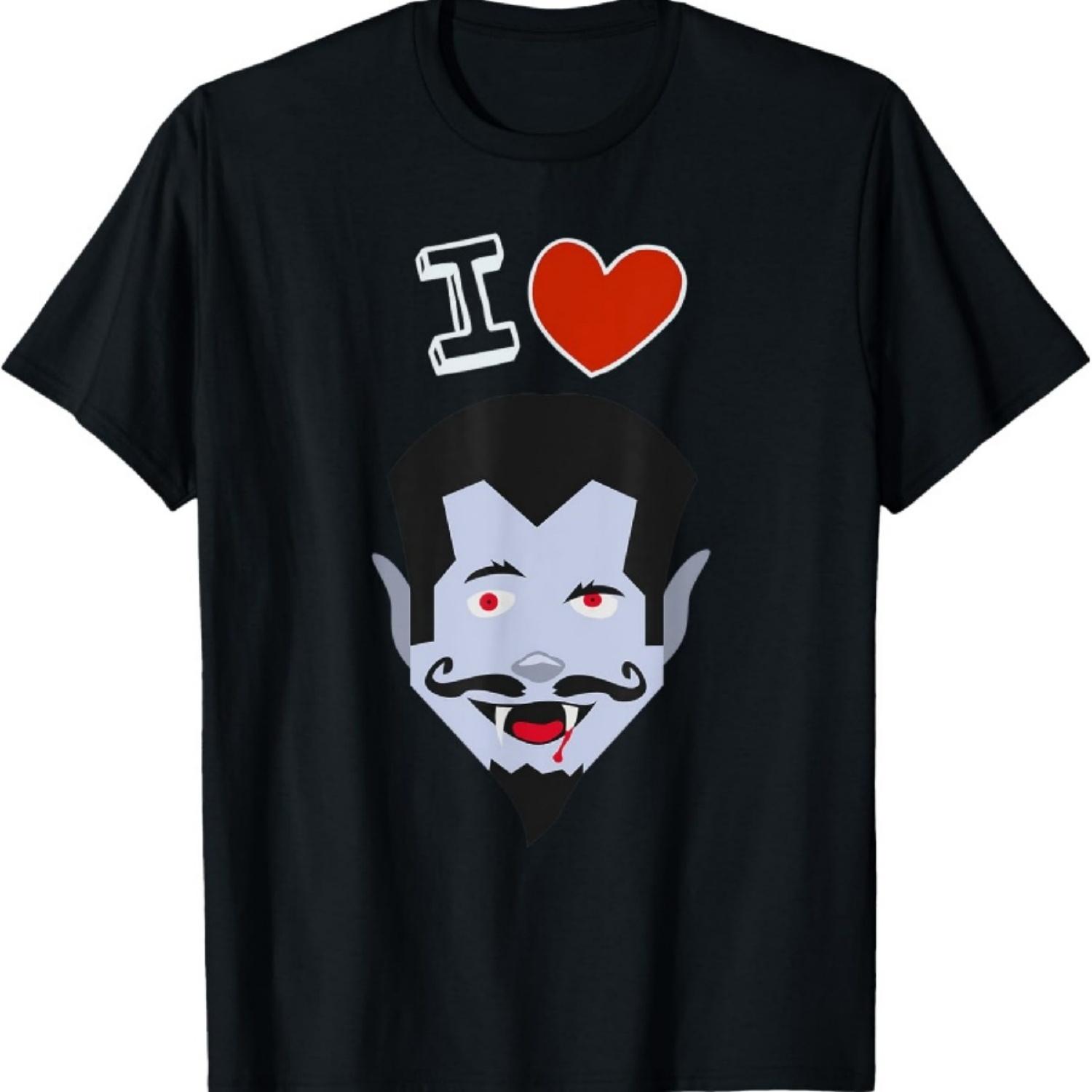 

Great Dracula vampire motif - cartoon vampire blood sucker T-Shirt3 XXXXXL чорний