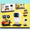 Conjunto de Blocos de Construção Wall-e e Eva 155 Peças Para Crianças Criativas