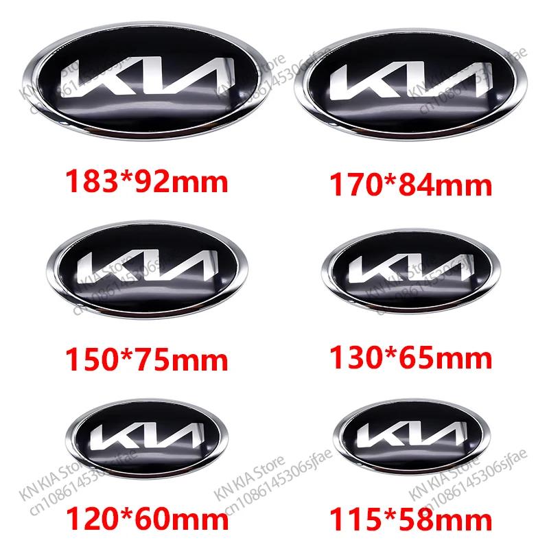 2026 Hot Car Sticker 1pc KIA 15cm 13cm 12cm 11.5cm 17cm 18.3cm For Car Front Head Hood Bonnet Emblem Rear Tail Bumper Trunk Stic