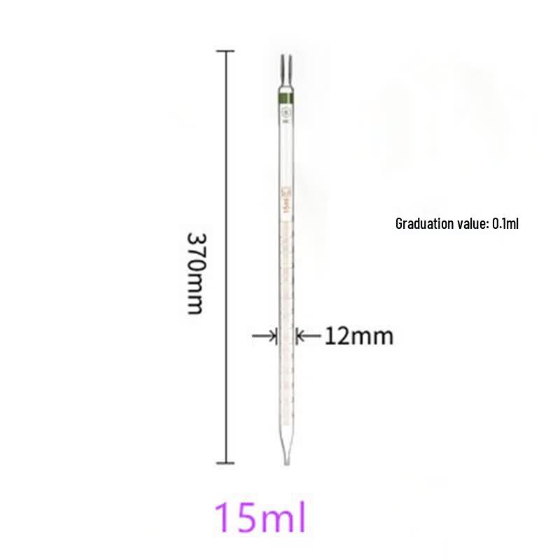 Graduated Glass Transfer Pipette
