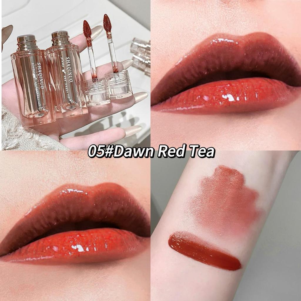 SHAQINUO Mirror Lip Gloss Long Lasting Hydrating Gloss with Mirror Shine Finish, Moisturizing, Vibrant Color, Cheap Lip Gloss for Girls