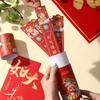 12pcs/box Cartoon Lottery Red Envelopes Zodiac Snake Fortune Hongbao  Spring Festival