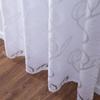 Modern Multi-color Cutout Lace Sheer Curtain for Bedroom, Living Room, Lounge - Rod Pocket Design