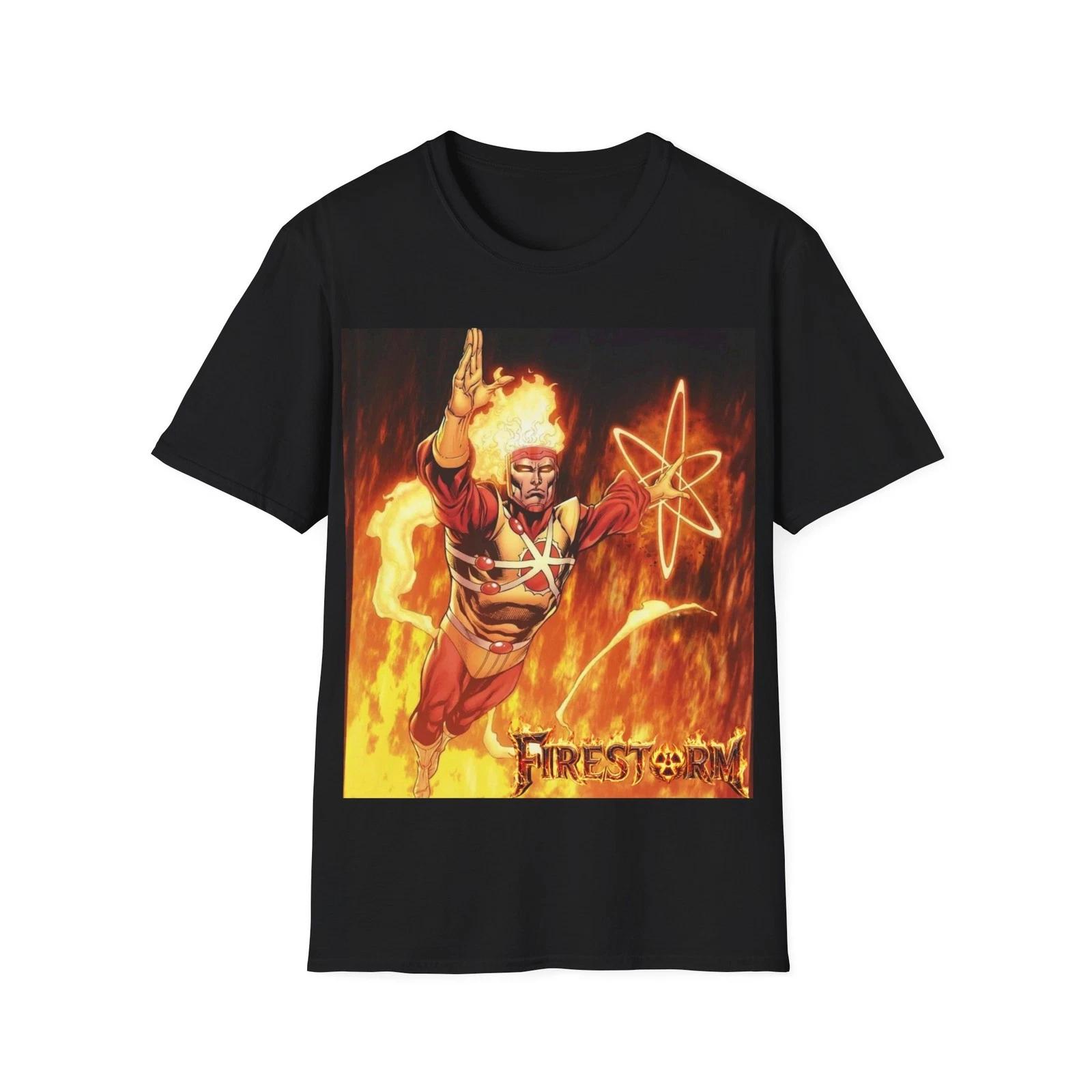 

Firestorm T Shirt DC Comics Nuclear Hero Tee XL