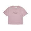 MLB Retro Textured Short Slim Fit Letter Pullover T-Shirt Women Tops 3FTSB0763-07LDL
