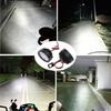2Pcs Scooter ATV Auxiliary Fog Spot Light 6 LED  LED Motorcycle Driving Lamp