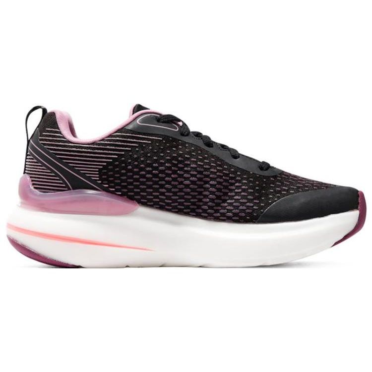 Skechers Max Cushioning Hyper Burst Premier Trail Comfortable Lightweight Low Top Running Shoes Women Sneaker Black Pink 129293-BKMV