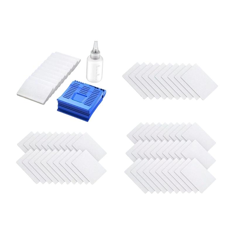 Optional Optical Fiber Cleaning Clamp And Fiber Cleaning Tool Kit Include Empty Bottle Replacement