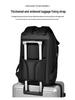 High-Capacity Waterproof Unisex Backpack: Trendy Travel & School Bag with Laptop Compartment