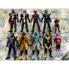 Used Kamen Rider Soft Vinyl Figures 10 Pieces
