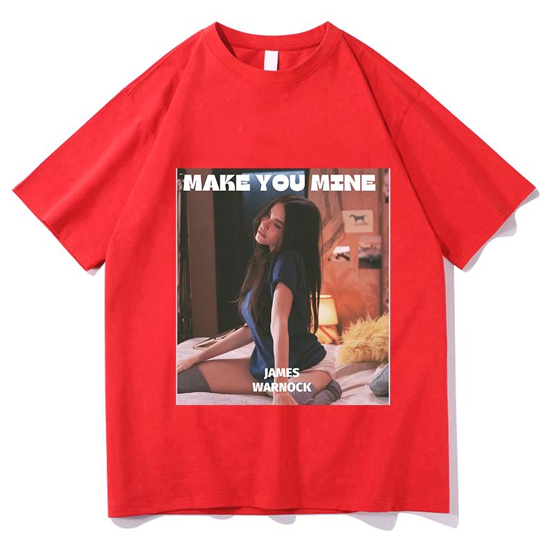 Madison Beer Make You Mine TShirt Trendy Unisex Classic Clothing Aesthetic Fashion Graphic Summer High Quality Tops Fan Gifts M