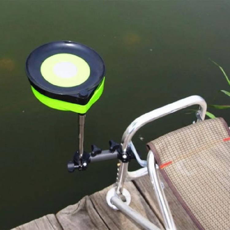 Rustproof Aluminum Fishing Rod Stand Features One Hand Operate and Smooth Rotating for Easy Adjustments