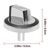 5 Pieces Universal Switch Knobs Oven Stove Knob Assembly Easy To Install Durable Metal Material for W10284885 Model