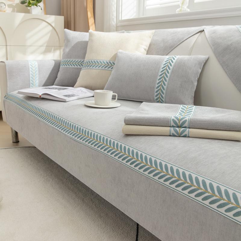 

Подушка для дивана синель Four Seasons универсальная простая современная нескользящая подушка для дивана универсальный универсальный чехол тканевая подушка 70*70