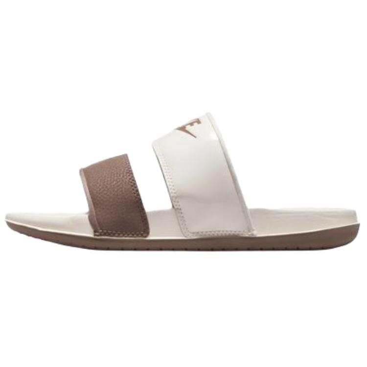 Nike Offcourt Duo Slide Soft Comfortable Non-Slip Wear-Resistant Slide Sandals Women Sandals White DC0496-005