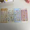 Pokemon 3D Relief Stickers Decorative Cute Cartoon Pikachu Phone Case Laptop Decoration Bubble Decals Gifts