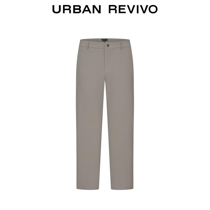 UR Men's UMT650006 Straight-Leg Commuter Trousers