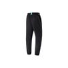 Li-Ning Aape Collaboration Series Badfive Letter Print Quick-Dry Cool Antistatic Loose Knit Sports Pants Men Bottoms Black AYKT899-1