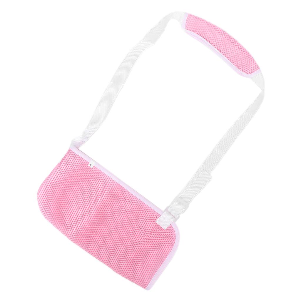 Arm Shoulder Sling Breathable Mesh Adjustable Strap Simple Operation Elbow Stabilizer for Fracture SprainL